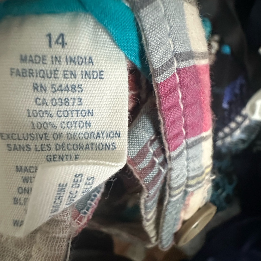 Y2K American Eagle Outfitters Multicolor Plaid Women's Shorts - Picture 5 of 5